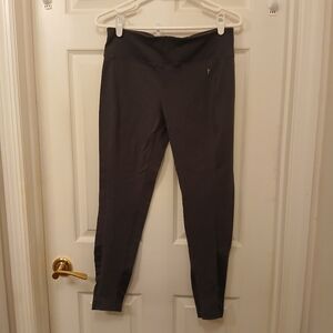 Danskin Now Dri Move Leggings Women's Size M Charcoal Gray Activewear Dance